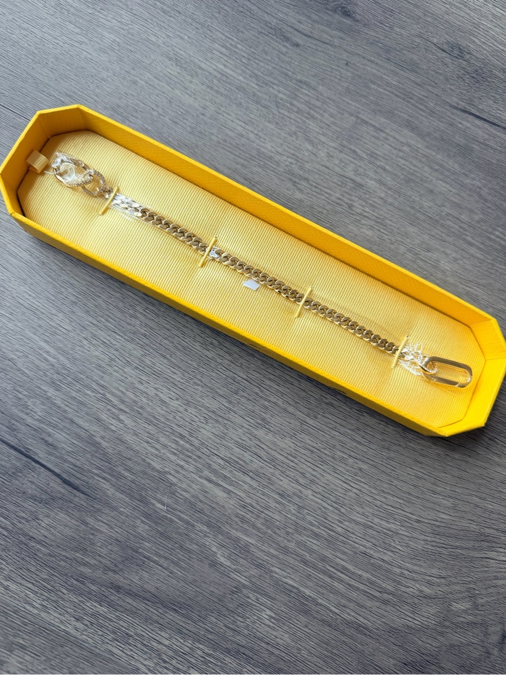 Swarovski Gold Tone Chain Bracelet for Women